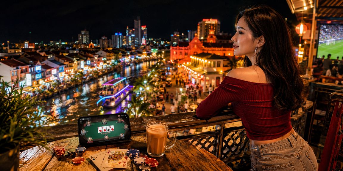 Pemain Melaka menikmati permainan poker di kasino dalam talian vip2